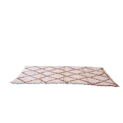 Pure wool Moroccan Berber rug 98 x 278 cm