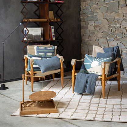 Maia lead recycled cushion 30 x 50