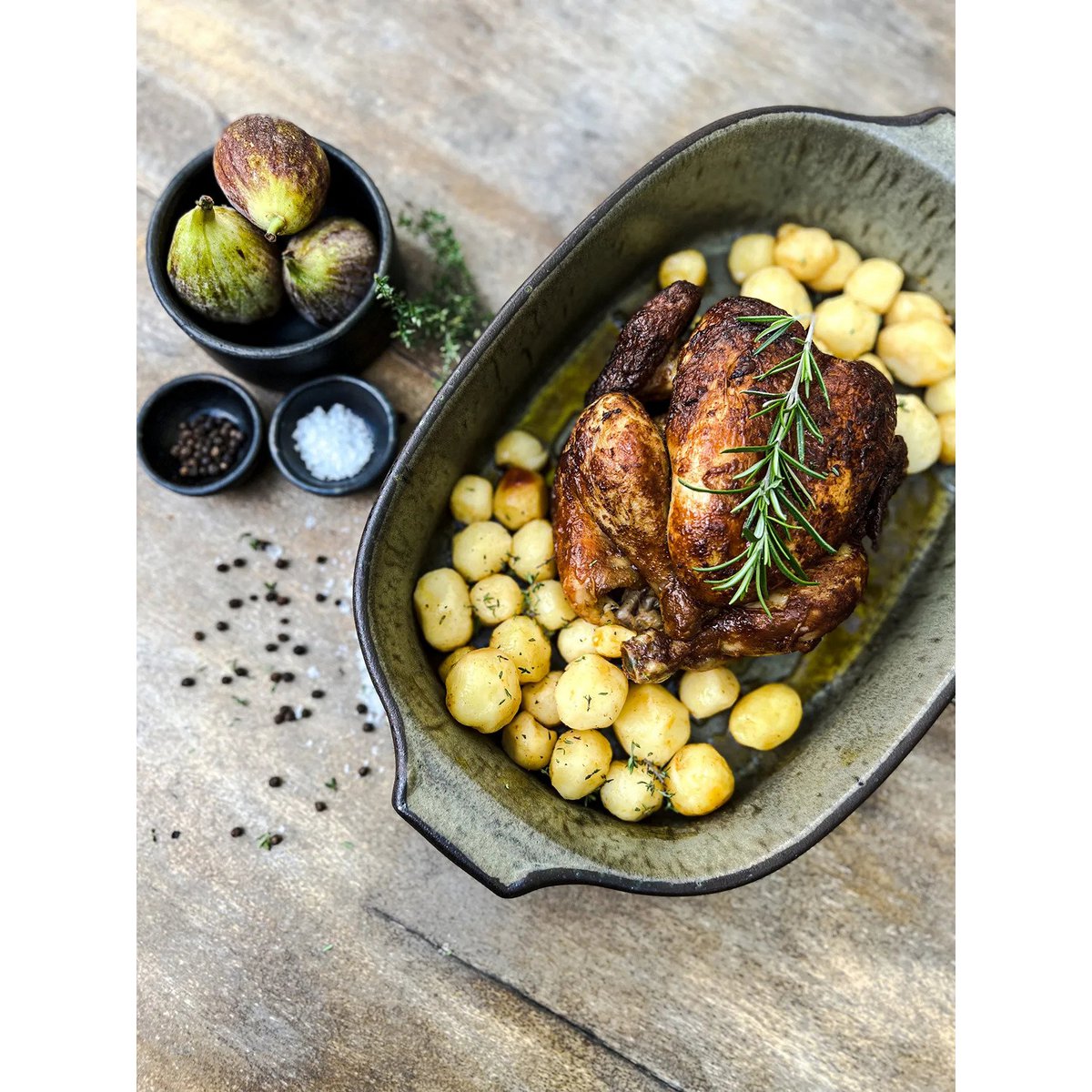 The Comporta Oven Tray - Green - L