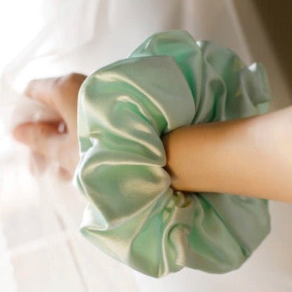 100% Silk Scrunchie Set - 19 mm - One set of 3