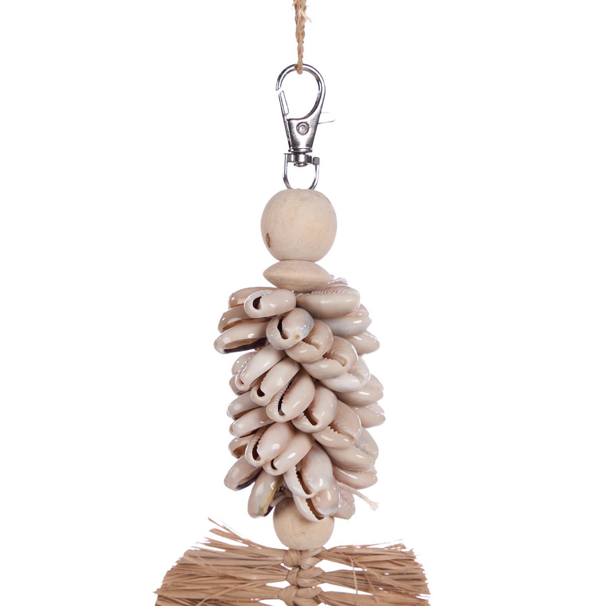 The Komodo Leaf Keychain - Natural