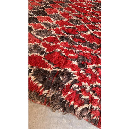 Pure wool Moroccan Berber rug 200 x 336 cm