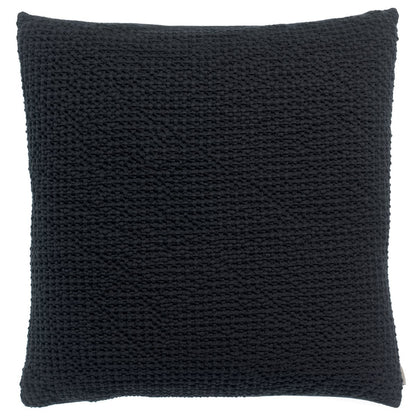 Recycled cushion Maia Caviar 45 x 45