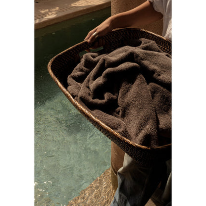 The Hannah Laundry Basket - Natural Brown - M