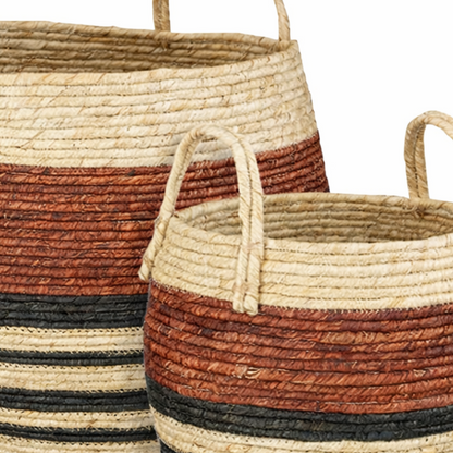 Storage basket set Brown