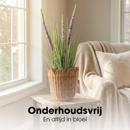 Artificial Plant Ornamental Grass Purple