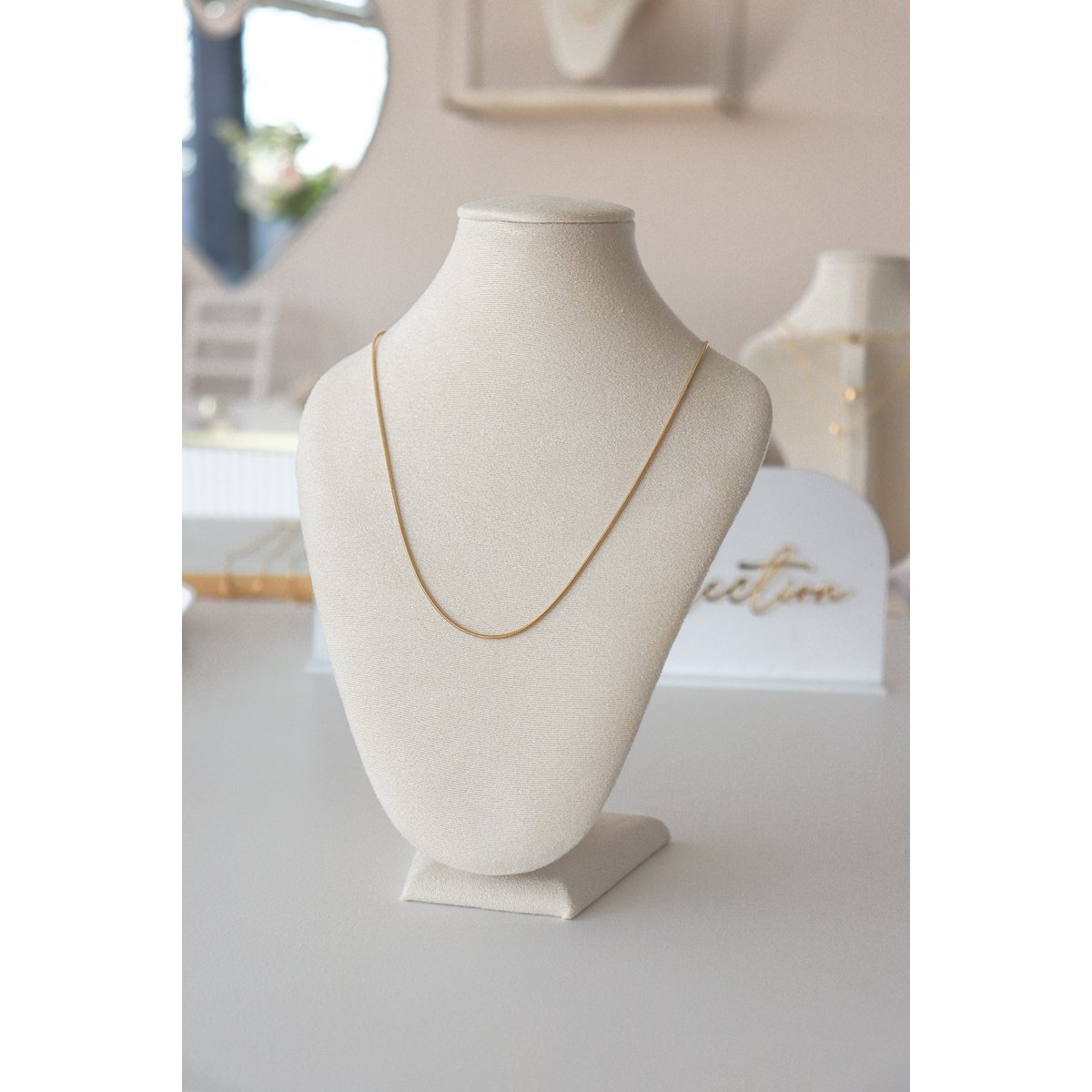 Basic Necklace - choose your length - Gold