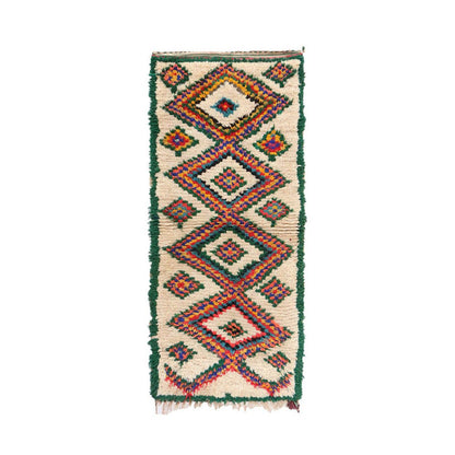 Pure wool Moroccan Berber rug 70 x 154 cm SOLD