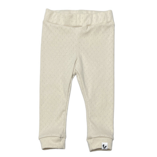 Pants pointelle natural beige