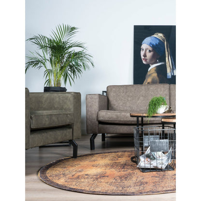 Rug Yves Round Ocher ø200 cm