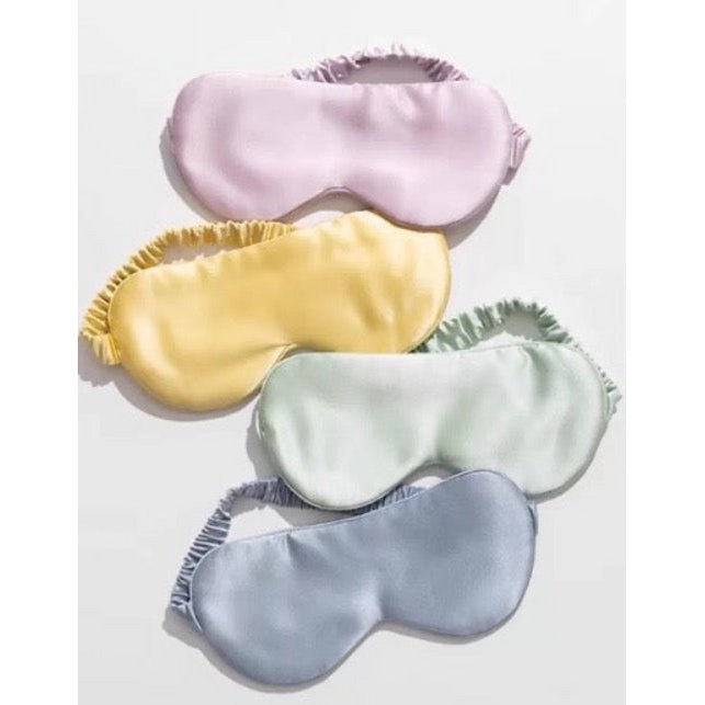 100% Silk Sleeping Mask-22mm-Plain Colors-Oversize