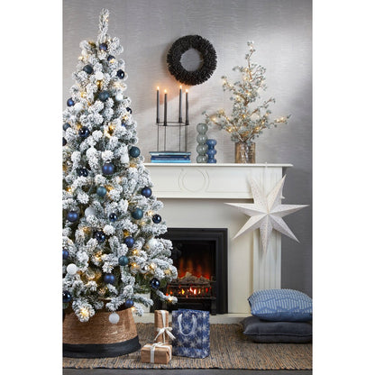 Christmas tree skirt Black