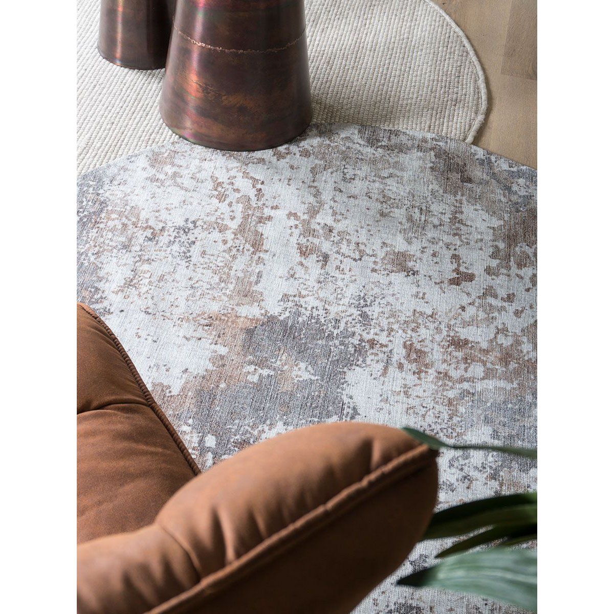 Rug Stribe Round ø160 cm