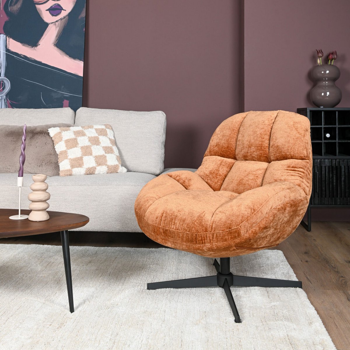 Fauteuil Charlie Okes