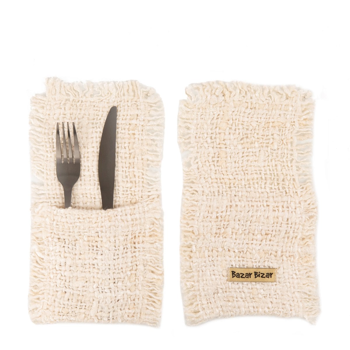 The Oh My Gee Cutlery Holder - Cream