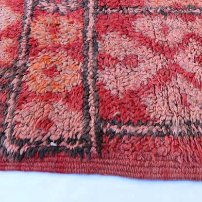 Pure wool Moroccan Berber rug 182 x 335 cm