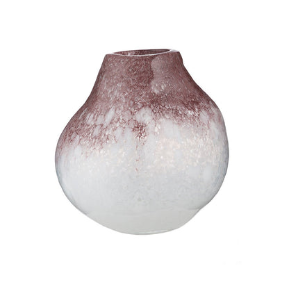 Round vase "Vidrio" H.23cm