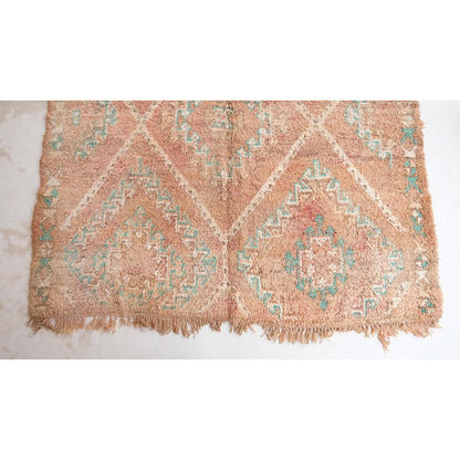 Pure wool Moroccan Berber rug 174 x 338 cm