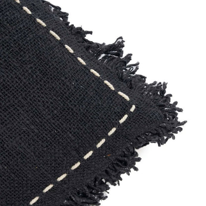 The Kasbah Cushion Cover - Black White