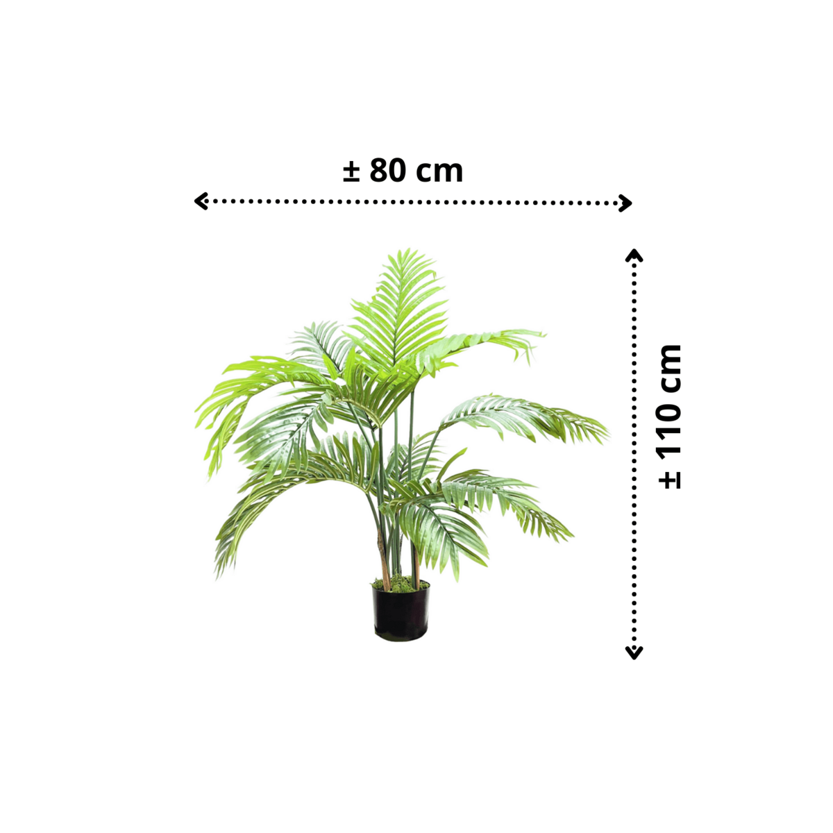 Artificial palm 110cm