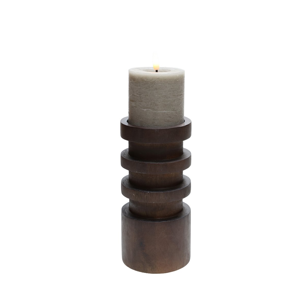 Candle holder - Vail walnut *Expected arrival at the end of September