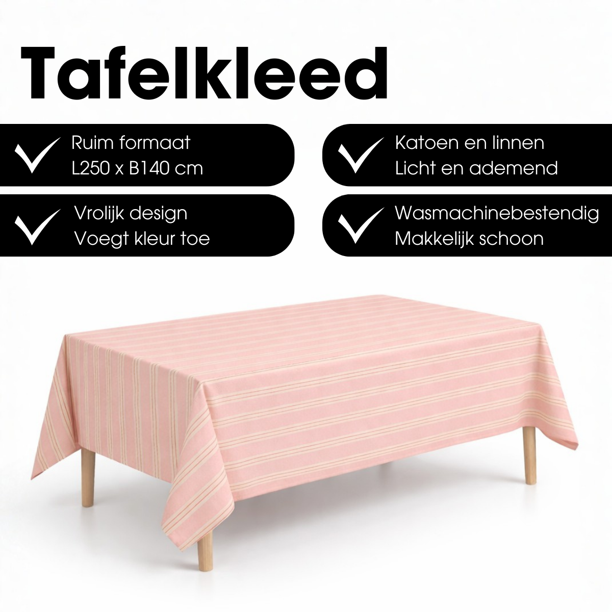 Tablecloth Pink