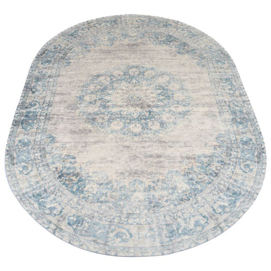 Rug Viola Blue – Oval 160 x 230 cm