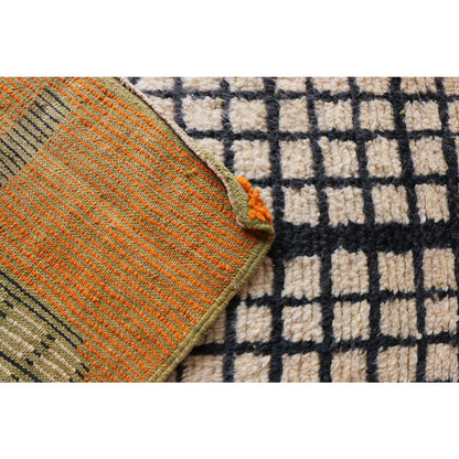 Pure Berber wool hallway rug 76 x 563 cm SOLD