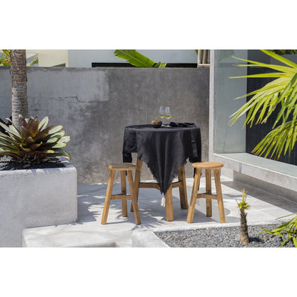 The Linen Tablecloth - Black - 150x150