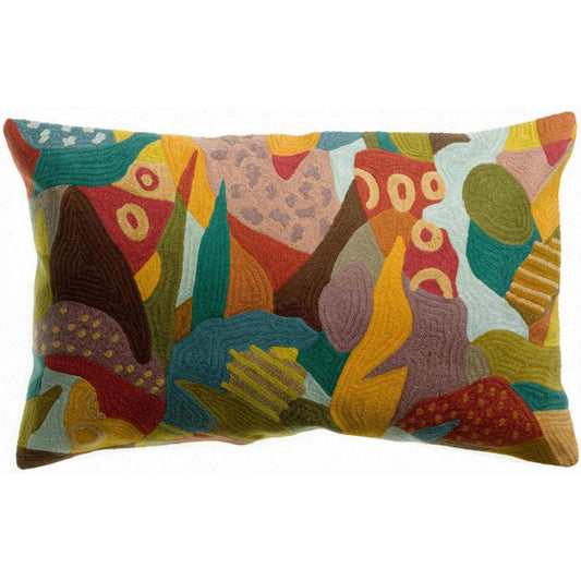 Izel Mineral embroidered cushion 40 x 65