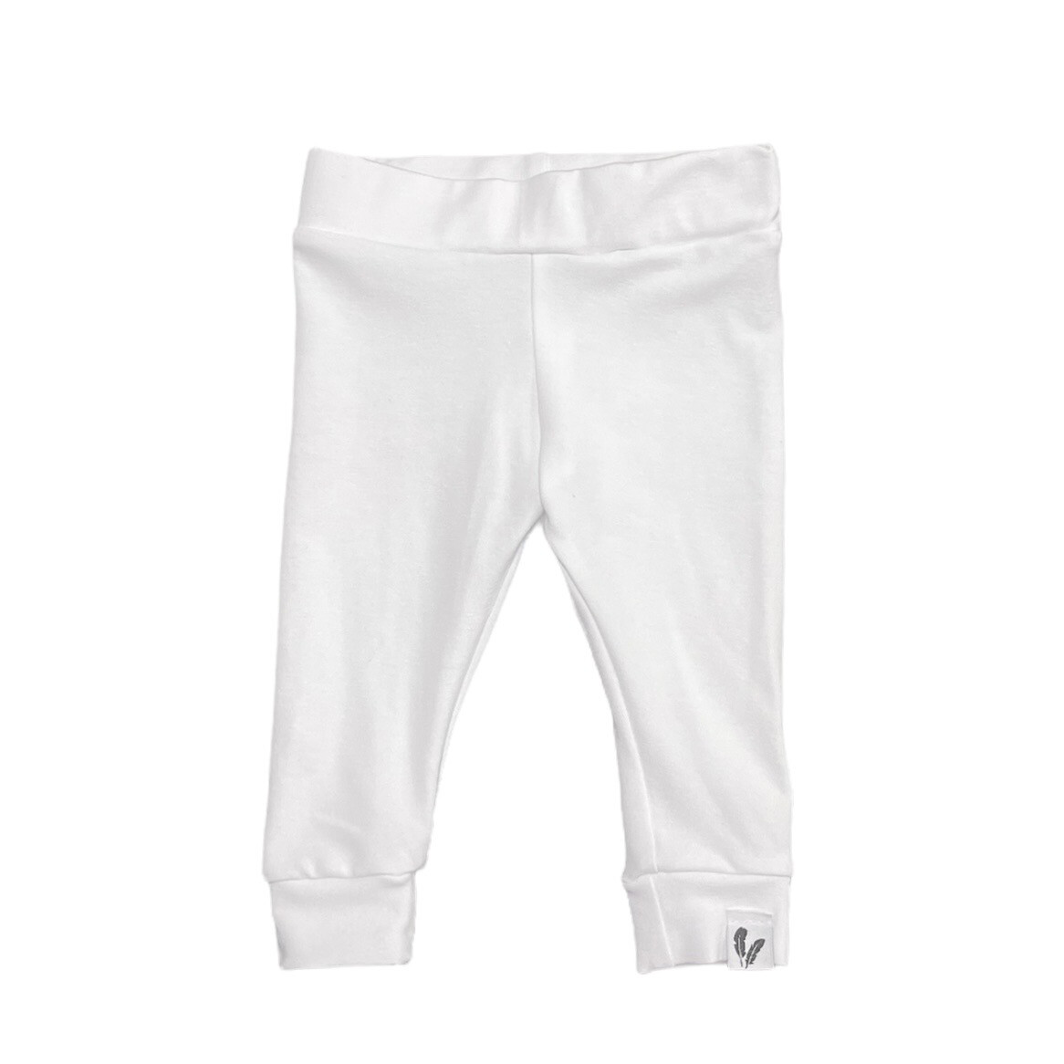 Newborn pants white