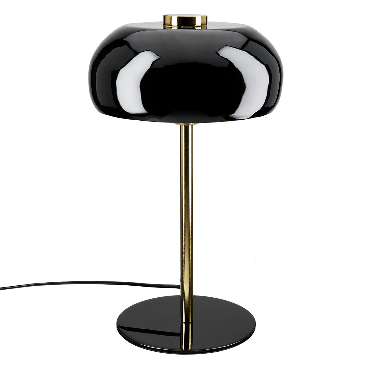 Table lamp bench, black H.39 cm