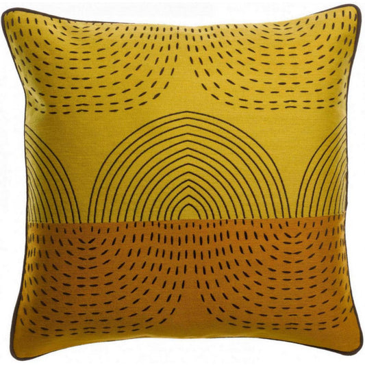 Etna Mirabelle embroidered cushion 45 x 45