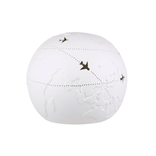 Porcelain lamp ball "Globetrotter"