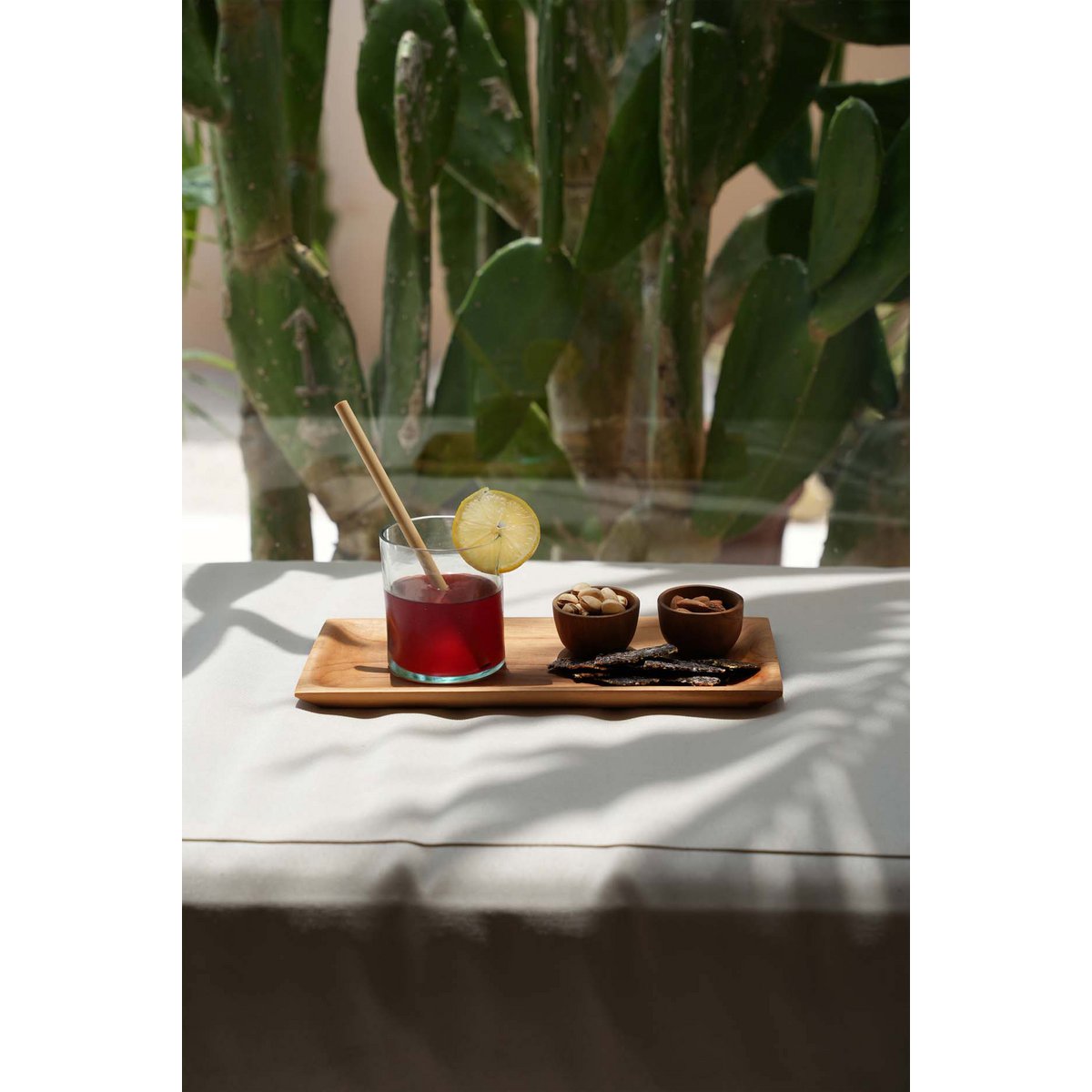 The Teak Root Sushi Plate - M