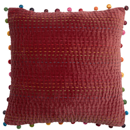 Coussin uni Gastounet Tomette 45 x 45