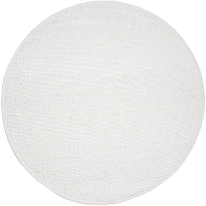Rug Stone White Round ø160 cm