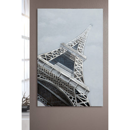 3D picture "Eiffel Tower" with aluminum elements 80x120