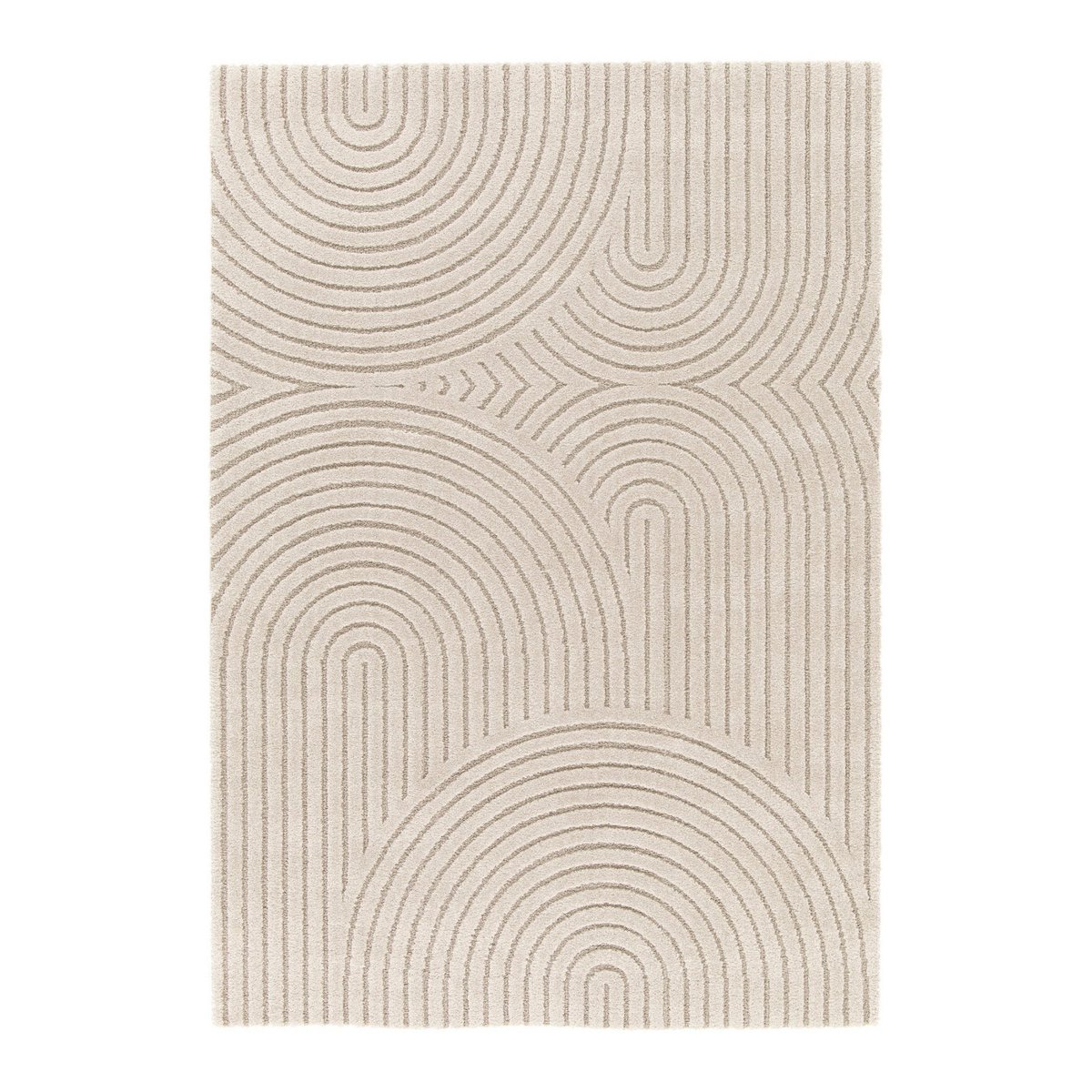 Tapis avec effet relief très doux GROOVE