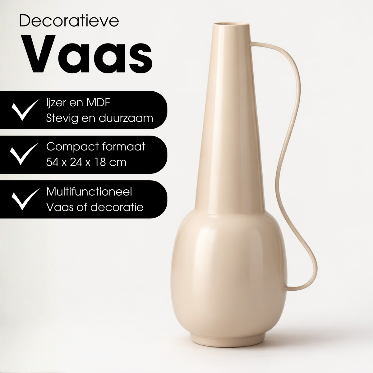 Vase Tosno Off-white