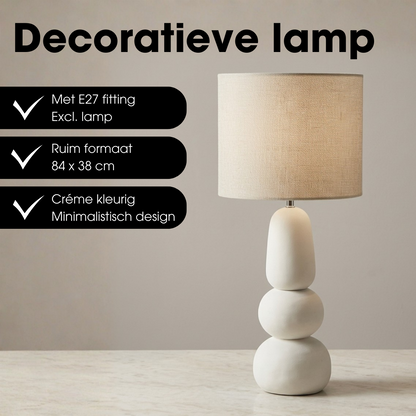 Table lamp Menko Cream