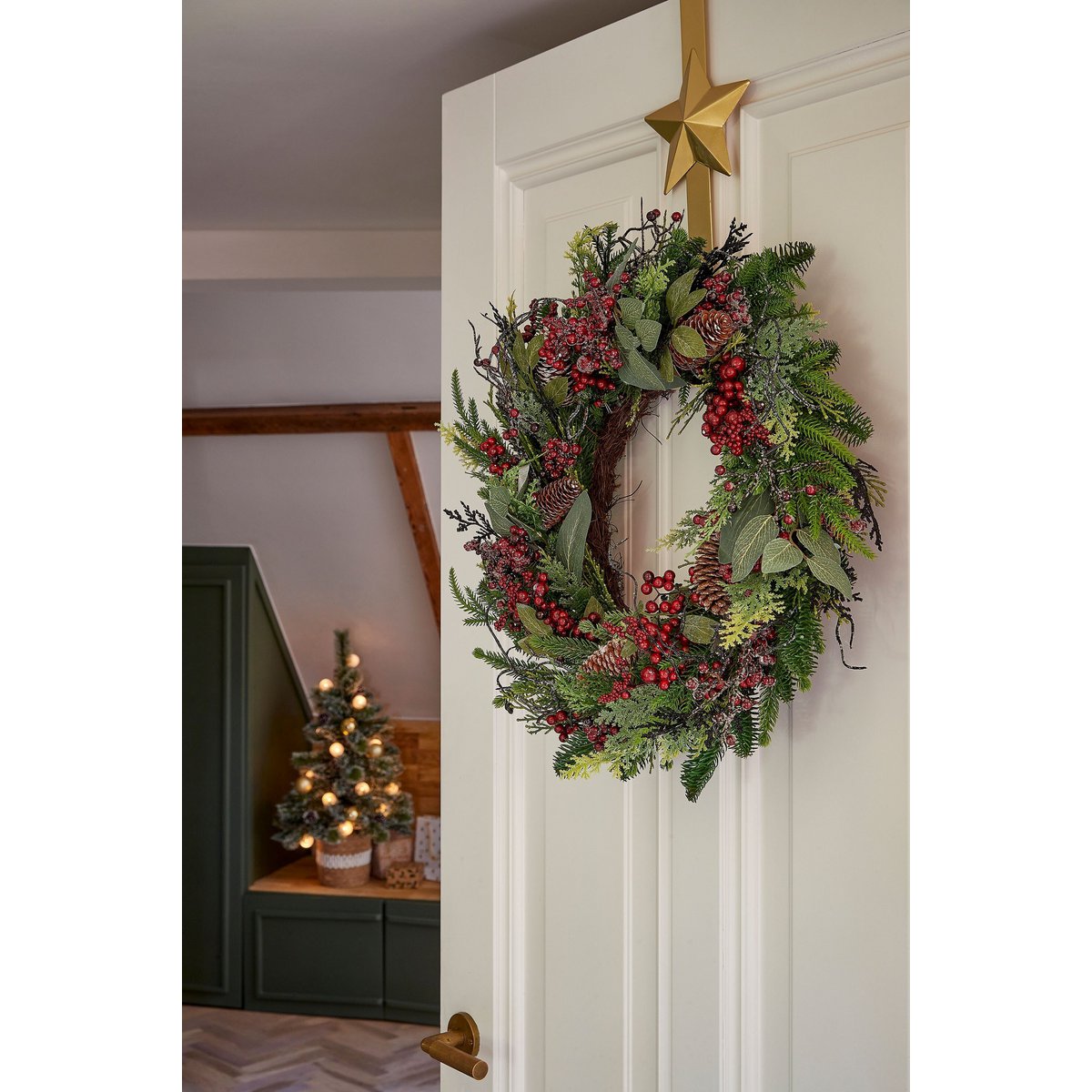 Christmas wreath Bodi Red