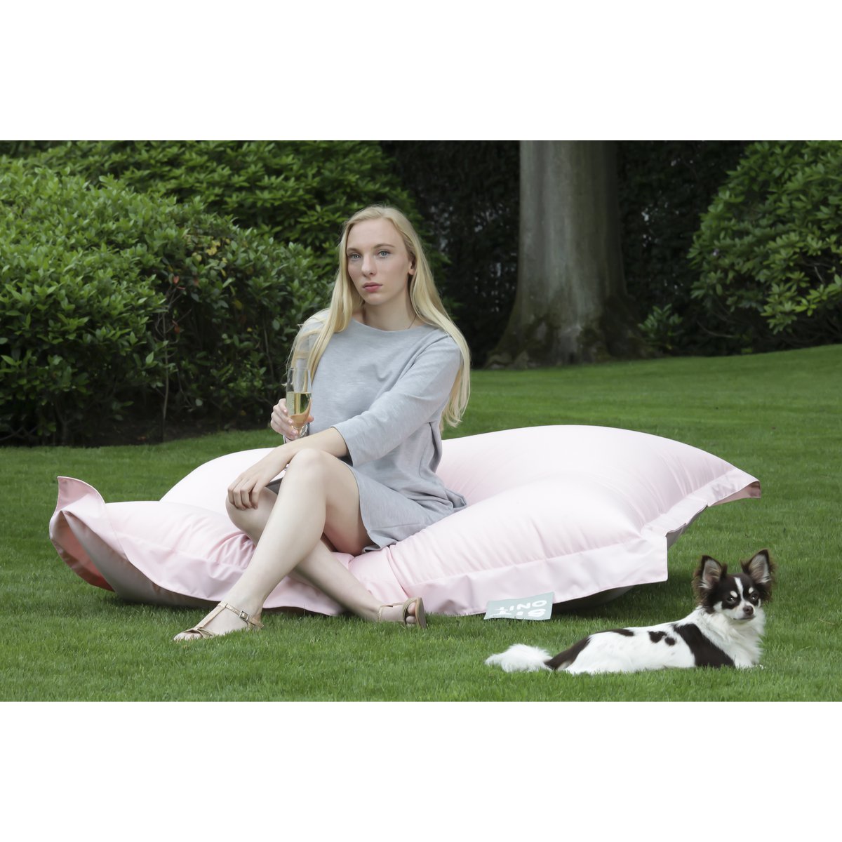 BEANBAG - vieux rose