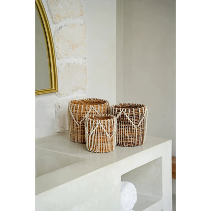 The Macra-mazing Basket - Natural White - L