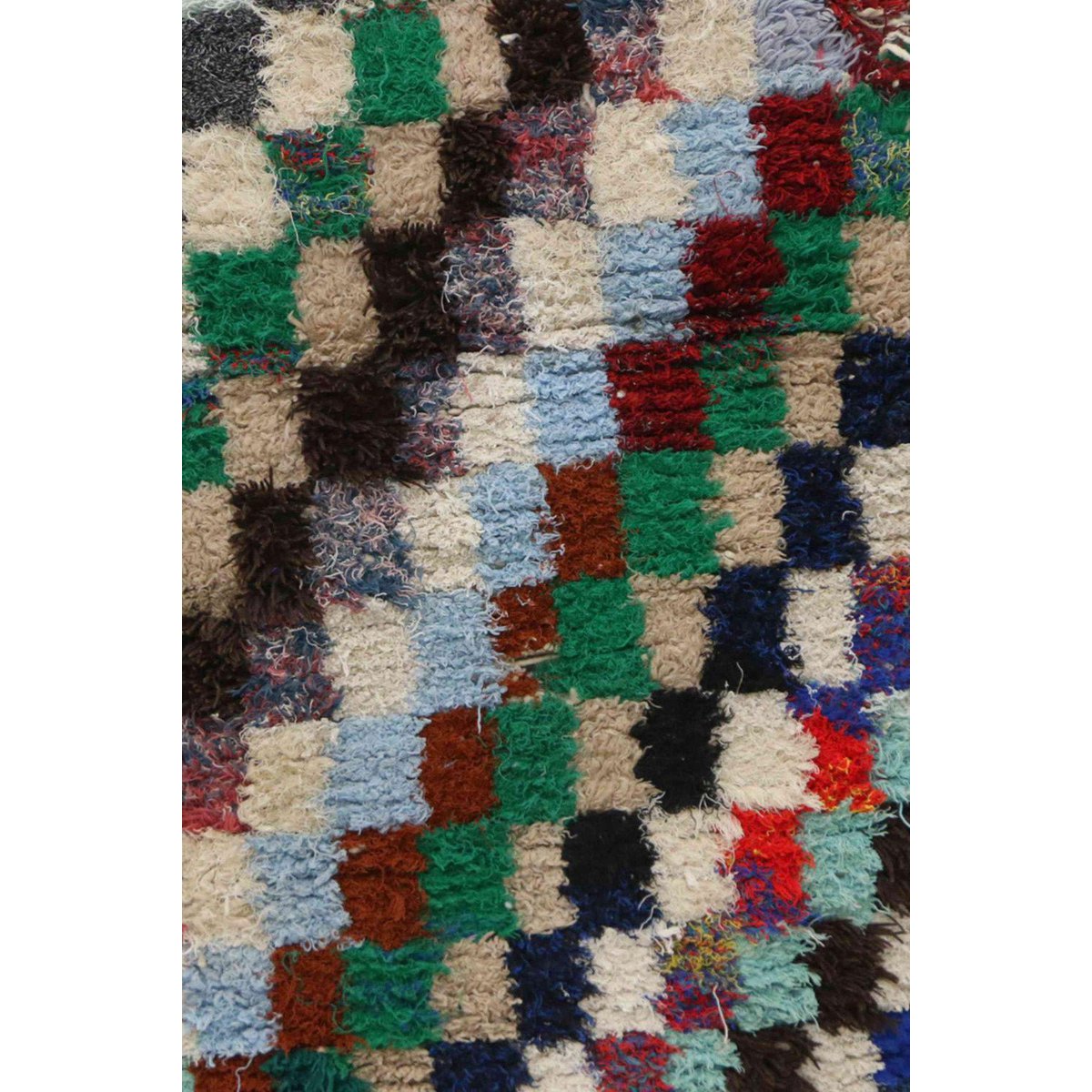 Moroccan Berber cotton rug 73 x 172 cm