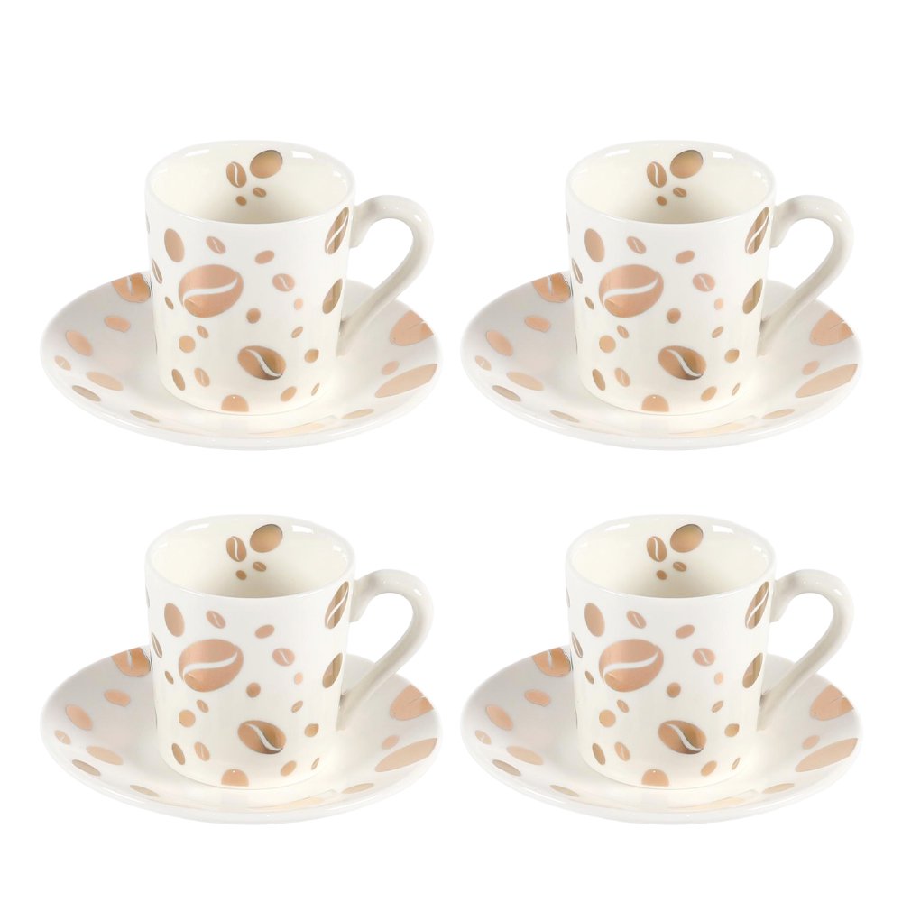 Coffee grain cups and sub -tasses - Lot of 4