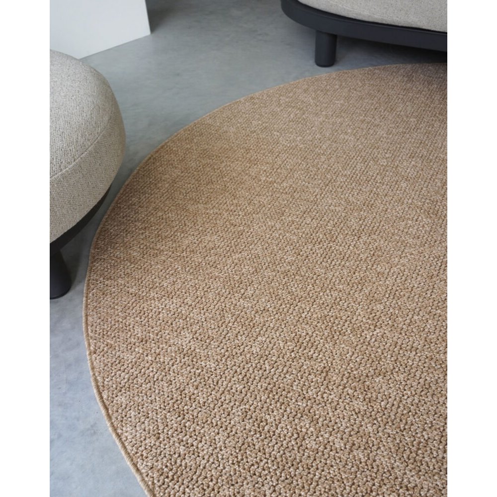 Indoor and Outdoor Rug Sisal Nature - Round ø240 cm