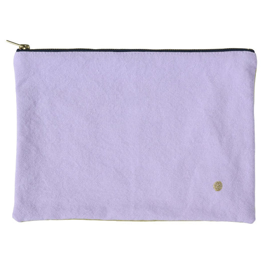 Tricolo Lilac Pineapple Pouch L 19 x 28 x 1