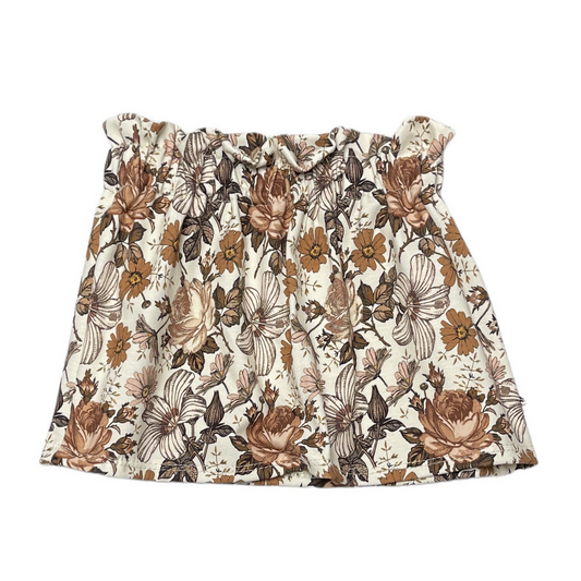 Skirt english garden brown