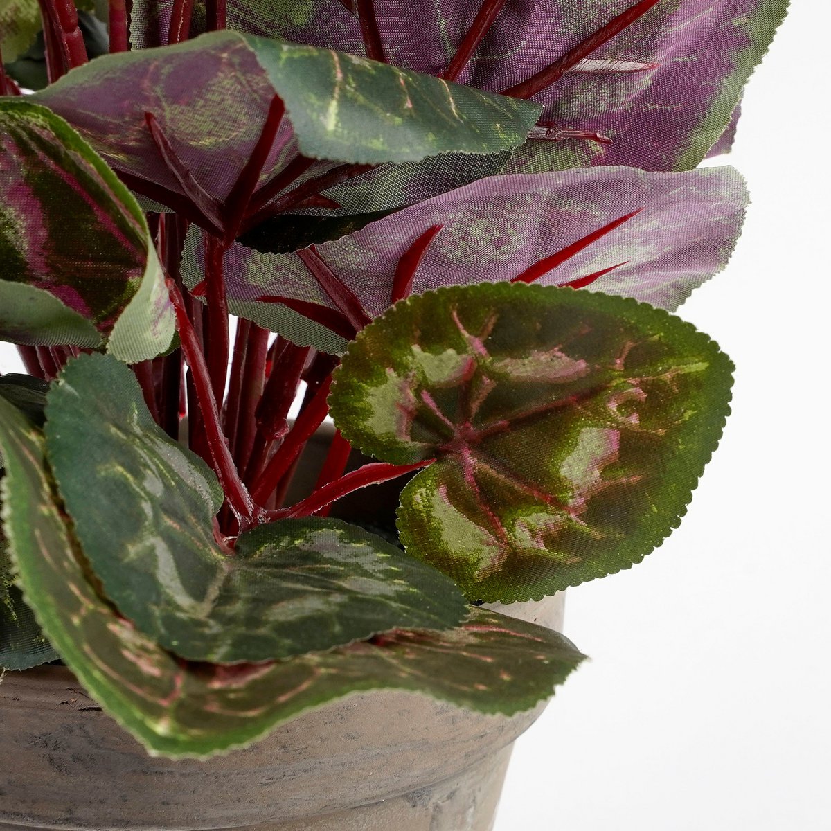 Artificial plant Cyclamen White